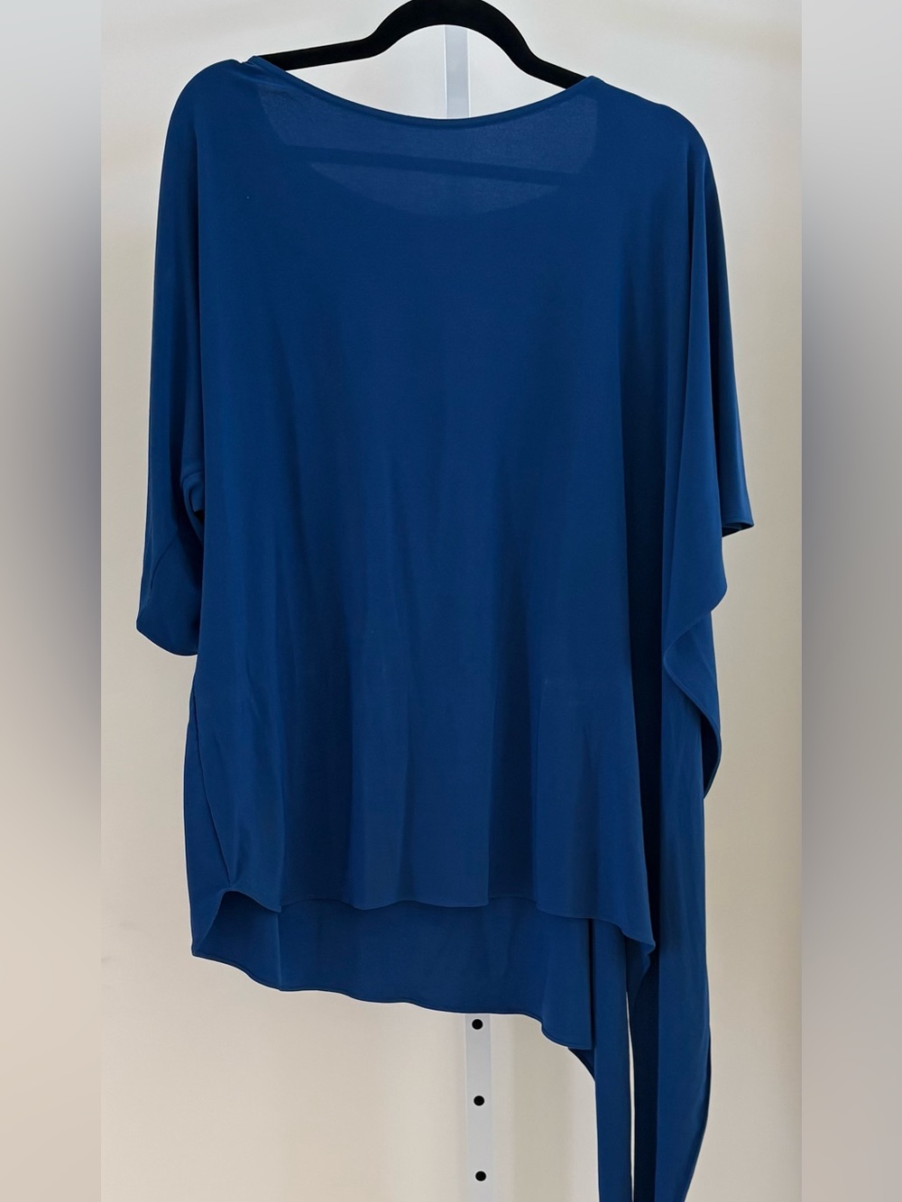 Abi Ferrin Royal Blue Asymmetrical Tunic